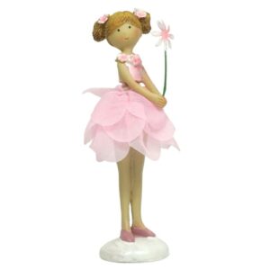 Dekofigur Fee Elfe Feenmädchen Mädchen Figur Blütenmädchen Tillie