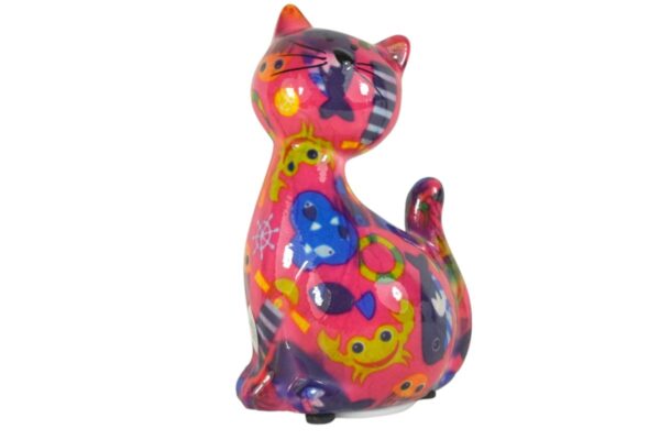 Pomme Pidou Spardose Money Bank Katze Petit Caramel Pink