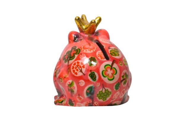 Pomme Pidou Money Bank Spardose Freddy Petit Rosa Fruits