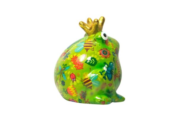 Pomme Pidou Money Bank Spardose Freddy Petit Grün Raupe