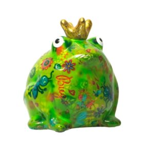 Pomme Pidou Money Bank Spardose Freddy Petit Grün Raupe