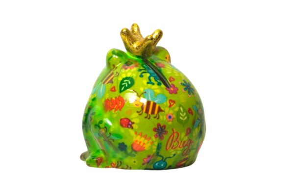 Pomme Pidou Money Bank Spardose Freddy Petit Grün Raupe 2