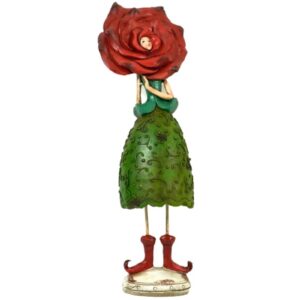 Dekofigur Glücksbringer Blüten Elfe Blumenmädchen