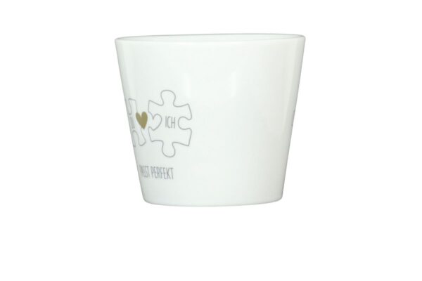 Krasilnikoff Kaffeebecher Kaffeetasse Sprüche Tasse Mug Cup Du und Ich passt perfekt