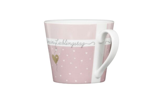 Krasilnikoff Kaffeebecher Kaffeetasse Sprüche Tasse Mug Cup Heute ist mein Lieblingstag