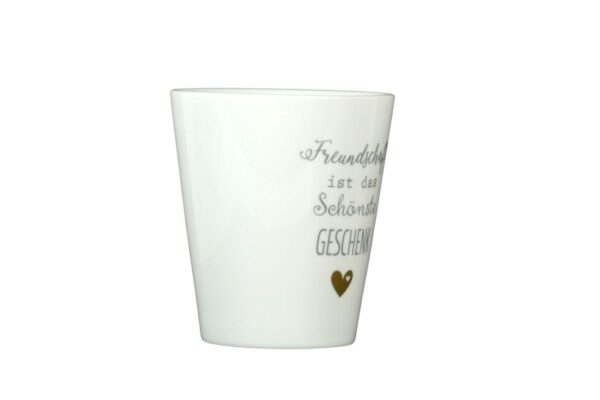 Krasilnikoff Kaffeebecher Sprüche Tasse Mug Cup Freundschaft ist das schönste Geschenk