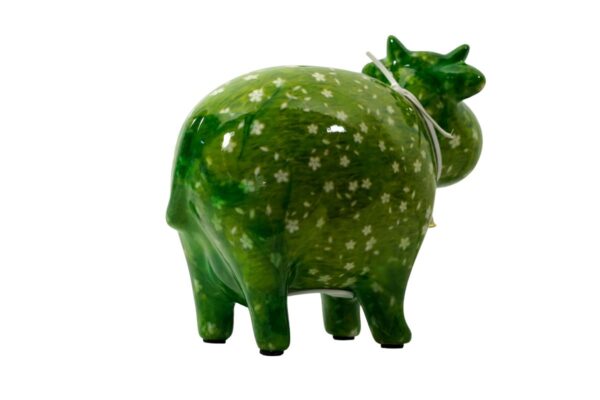 Pomme Pidou Spardose Money Bank Kuh Bella Grün Wiese