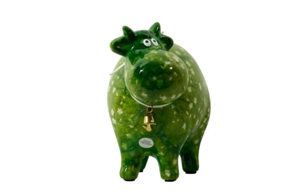 Pomme Pidou Spardose Money Bank Kuh Bella Grün Wiese