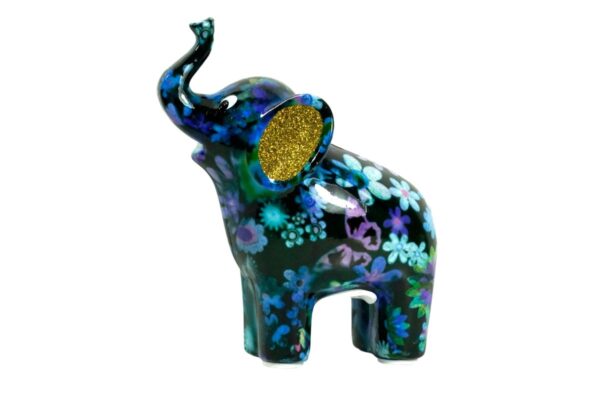 Pomme Pidou Spardose Money Bank Petit Elefant Darcy Blau