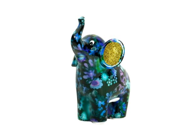 Pomme Pidou Spardose Money Bank Petit Elefant Darcy Blau