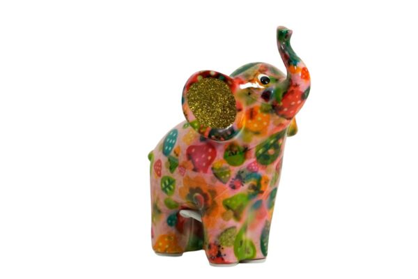 Pomme Pidou Spardose Money Bank Petit Elefant Darcy Rosa