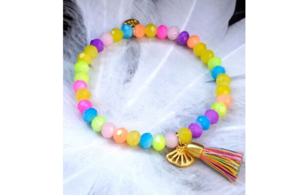 Biba Armband Crystal Bunt Damen Armband Glücksbringer