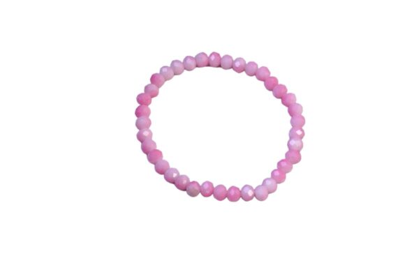 Damen Armband Sunny Crystal Perle Rosa Modeschmuck Armband