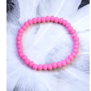 Damen Armband Sunny Crystal Perle Pink Modeschmuck Armband