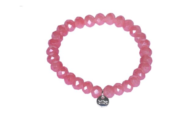 Biba Armband Crystal Zartrosa Perle Damen Armband Glücksbringer