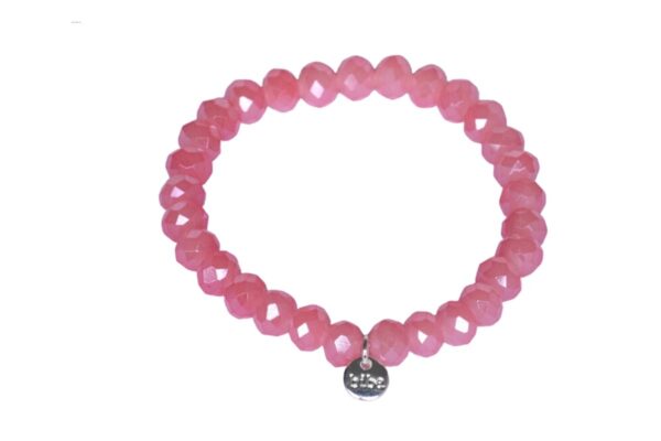 Biba Armband Crystal Zartrosa Perle Damen Armband Glücksbringer