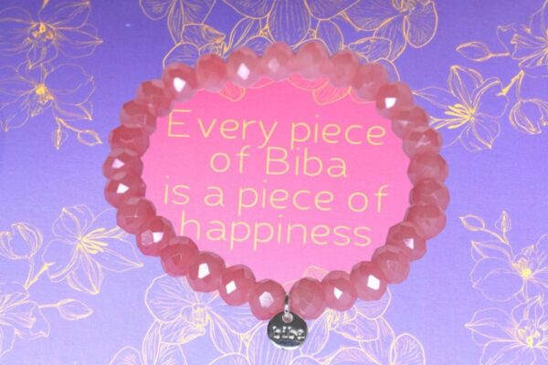 Biba Armband Crystal Zartrosa Perle Damen Armband Glücksbringer