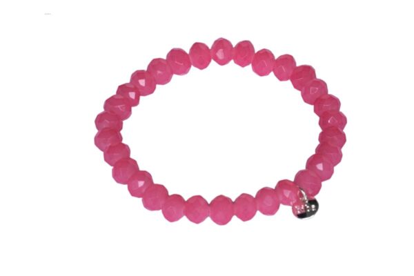 Biba Armband Crystal Rosa Perle Damen Armband Glücksbringer