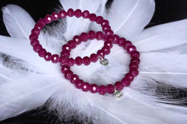 Biba Armband Crystal Brombeer Perle Damen Armband Glücksbringer