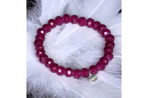 Biba Armband Crystal Brombeer Perle Damen Armband Glücksbringer