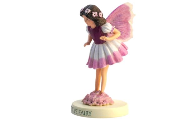 Flower Fairy Dekofigur Elfe Heliotrope Sonnenwende Waldfee Sockel