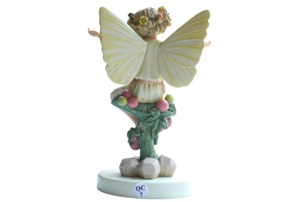 Flower Fairy Dekofigur Elfe White Bryony Fairy Zaunrübe Sockel