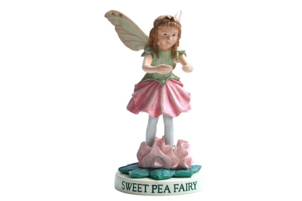 Flower Fairy Dekofigur Elfe Sweet Pea Fairy Waldfee Sockel