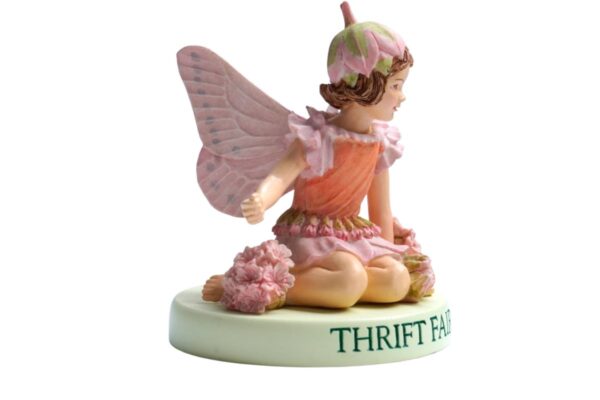 Flower Fairy Dekofigur Elfe Thrift Fairy Waldelfe Sockel