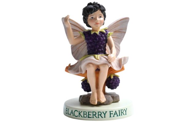 Flower Fairy Dekofigur Elfe Blackberry Fairy Waldelfe Sockel