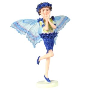 Flower Fairy Dekofigur Elfe Kornblume Mini Cornflower Fairy