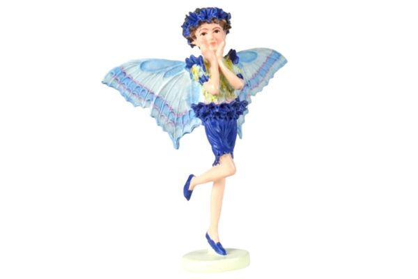 Flower Fairy Dekofigur Elfe Kornblume Mini Cornflower Fairy