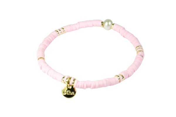 Biba Armband Summer Rosa Damen Armband Gold Anhänger