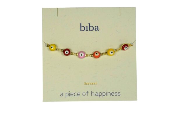 Biba Armband Perlen Multicolor Damen Armband Eyes Pearls