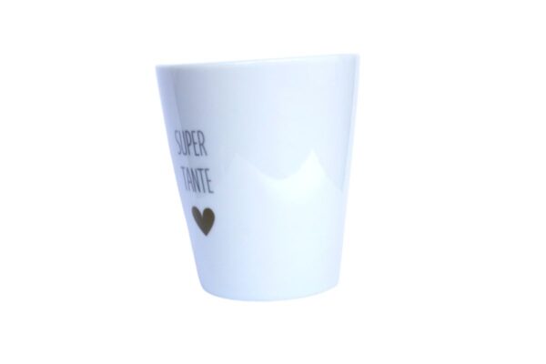 Krasilnikoff Kaffeebecher Sprüche Tasse Mug Cup Super Tante