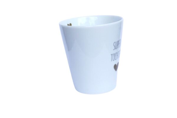 Krasilnikoff Kaffeebecher Sprüche Tasse Mug Cup Super Tochter