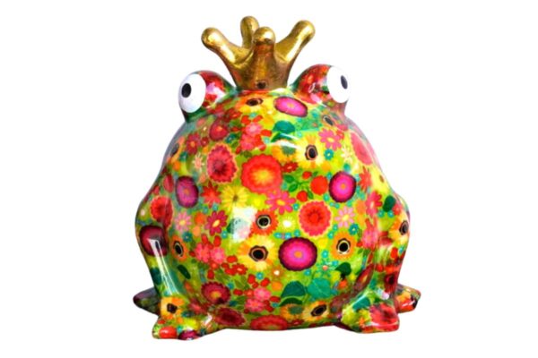 Pomme Pidou Spardose Money Bank Big Frosch Freddy Blumenwiese