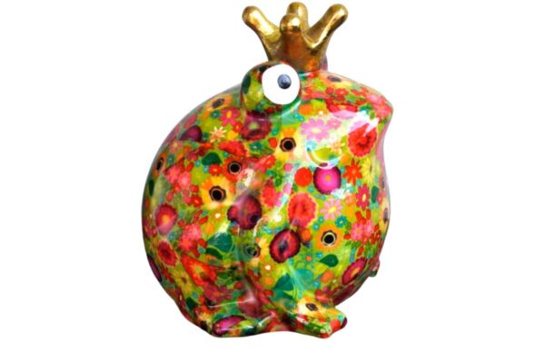 Pomme Pidou Spardose Money Bank Big Frosch Freddy Blumenwiese