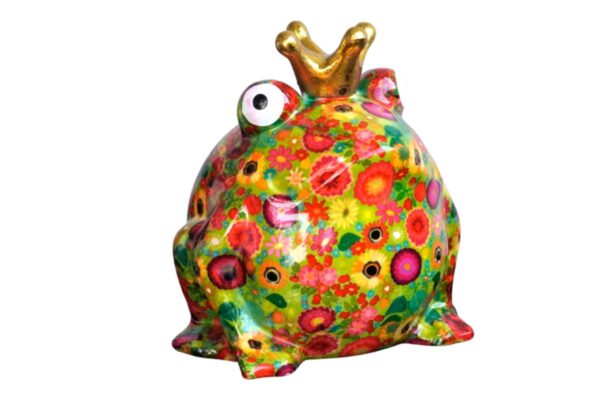 Pomme Pidou Spardose Money Bank Big Frosch Freddy Blumenwiese