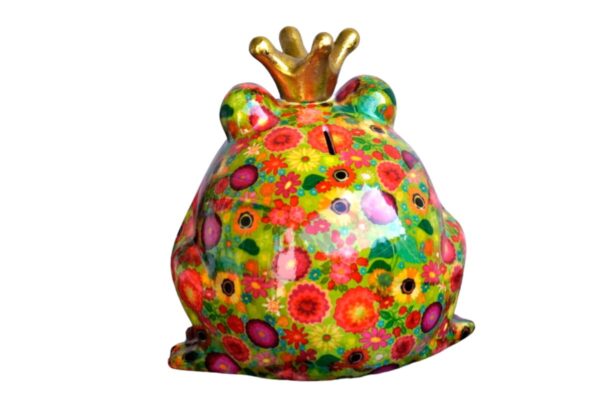 Pomme Pidou Spardose Money Bank Big Frosch Freddy Blumenwiese