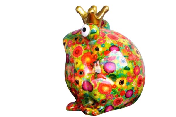 Pomme Pidou Spardose Money Bank Big Frosch Freddy Blumenwiese