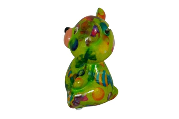Pomme Pidou Spardose Money Bank Petit Teddy Toto Grün Bonbons