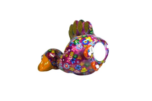 Pomme Pidou Spardose Money Bank Pfau Paolo Lila Gold
