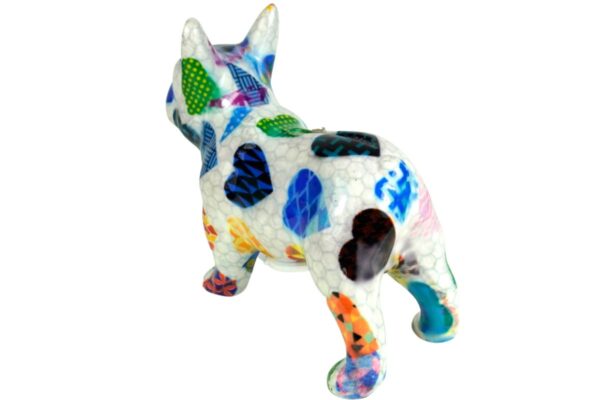 Pomme Pidou Spardose Money Bank Bulldogge Jack Petit Blue Star