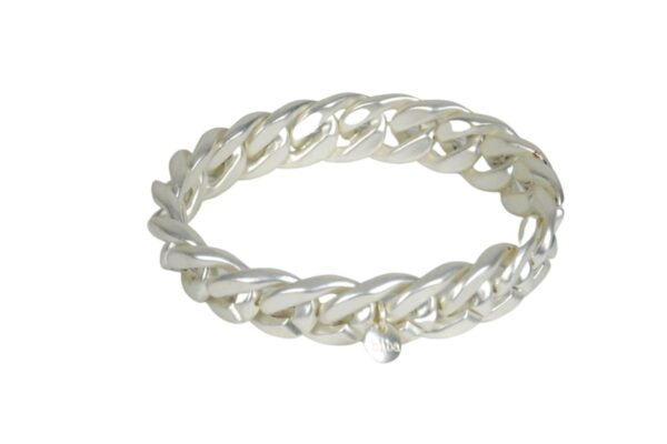 Biba Armband Glieder Damen Armband Silber Anhänger