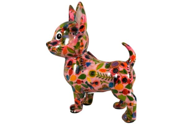 Pomme Pidou Spardose Money Bank Hund Chihuahua Cruz Sweet Rose