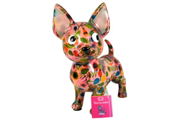 Pomme Pidou Spardose Money Bank Hund Chihuahua Cruz Sweet Rose