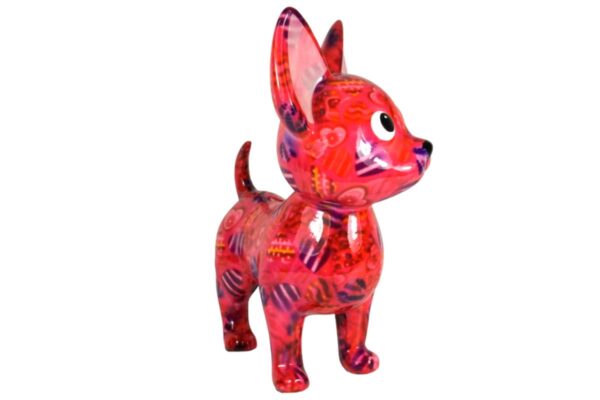 Pomme Pidou Spardose Money Bank Hund Chihuahua Cruz Sweet Pink