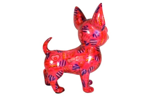 Pomme Pidou Spardose Money Bank Hund Chihuahua Cruz Sweet Pink