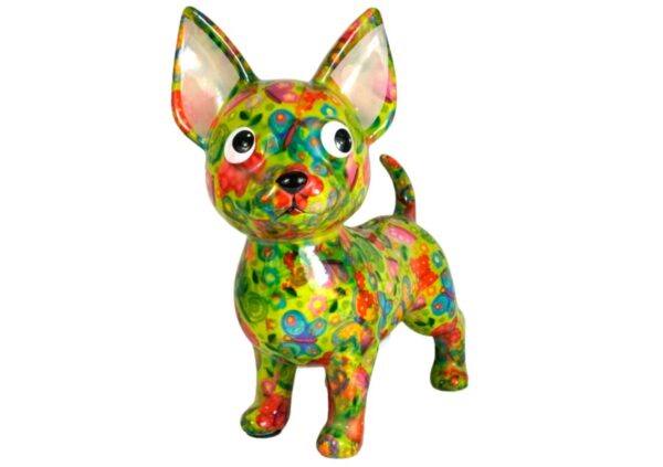 Pomme Pidou Spardose Money Bank Hund Chihuahua Cruz Sweet Grün