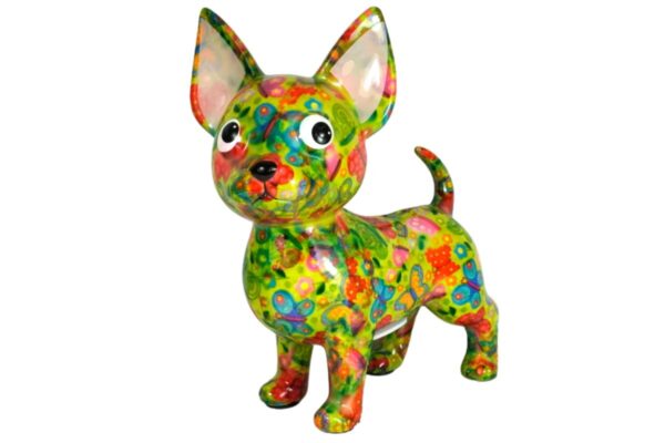 Pomme Pidou Spardose Money Bank Hund Chihuahua Cruz Sweet Grün